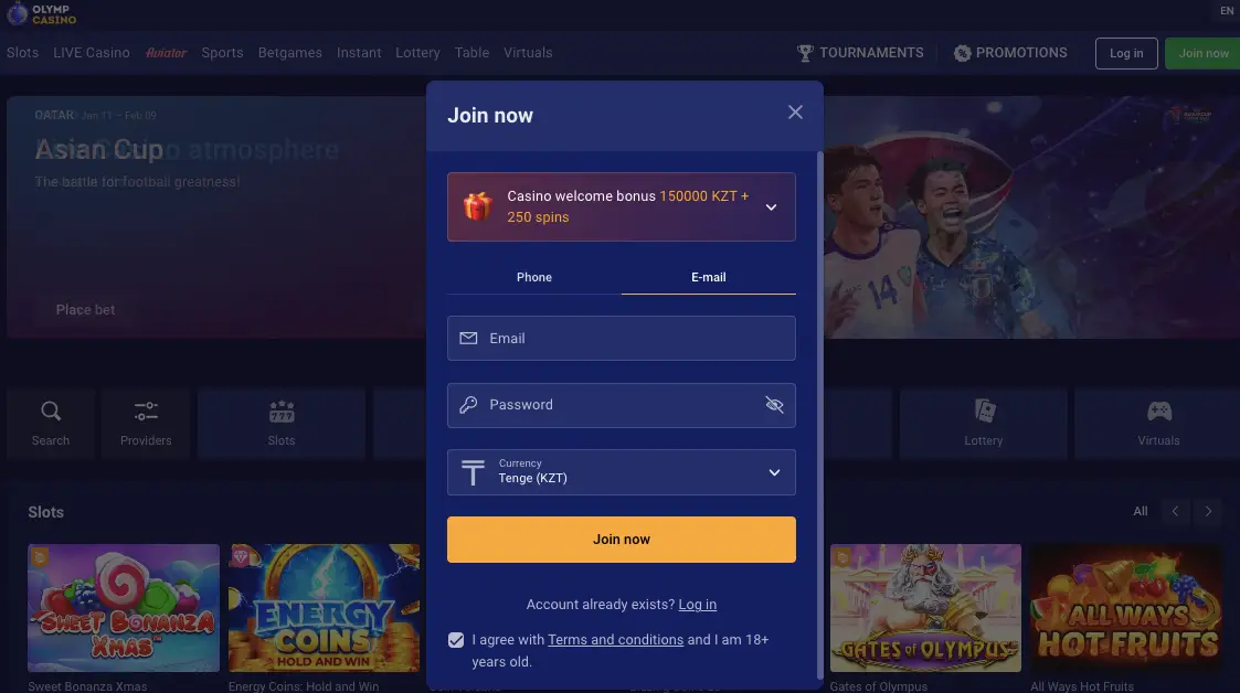 Олимп Казино: лучшие бонусы месяца